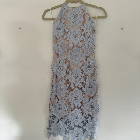 Keepsake The Label True Love Dress Size S Pastel Blue - Picture 3 of 8